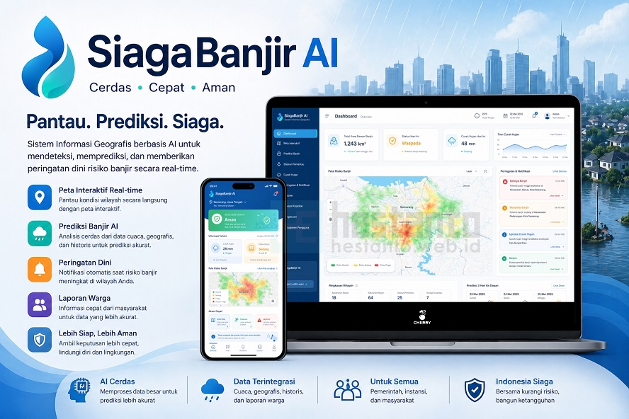 SiagaBanjir AI – Sistem Informasi Geografis Banjir berbasis AI (Flood Intelligence System)
