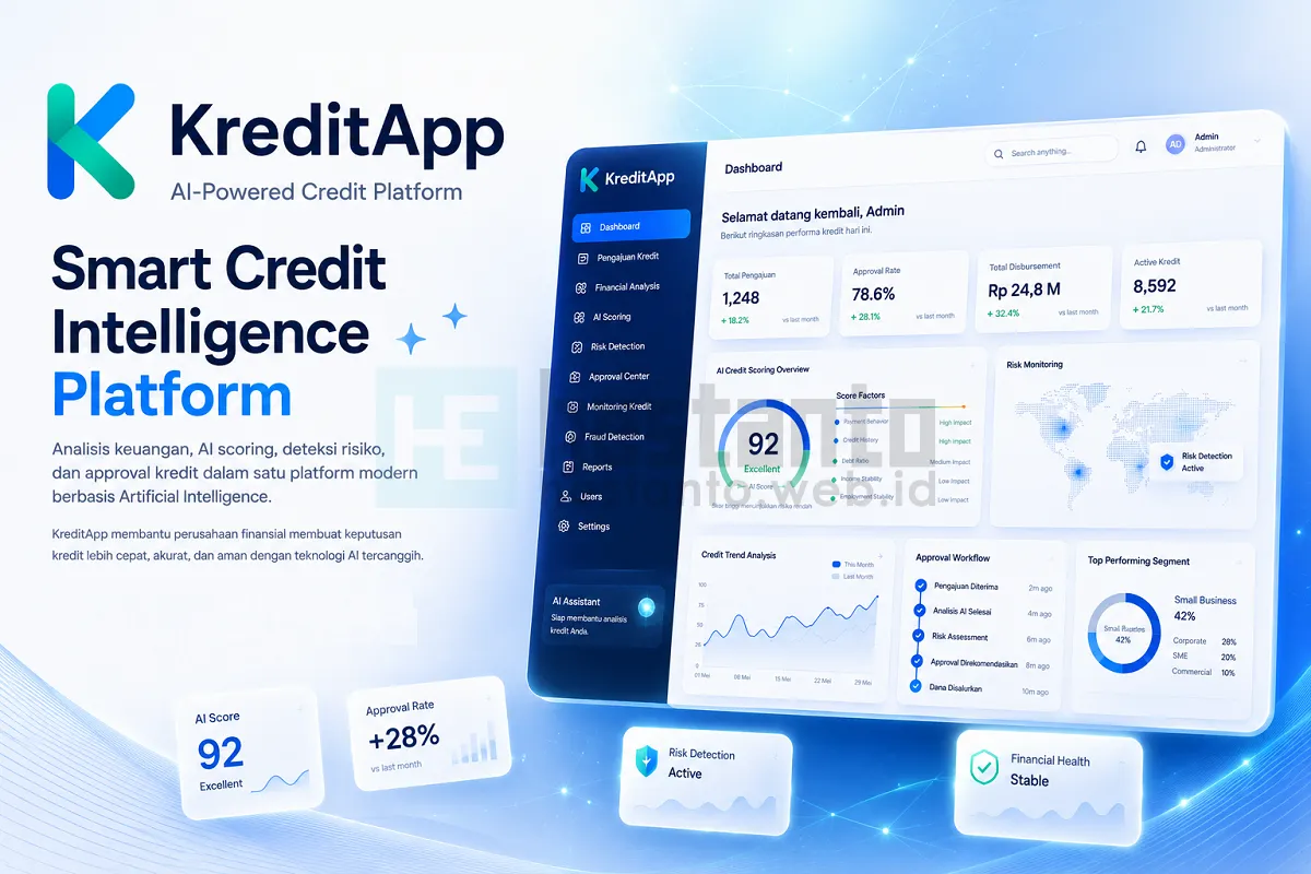 KreditApp – Aplikasi Analisis Kredit, Deteksi Risiko, dan Approval Lebih Cepat